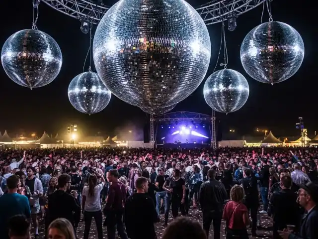 Bolas espejo gigantes para clubes nocturnos y discotecas de gran capacidad