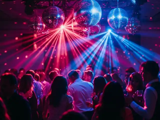 Control DMX profesional de bolas disco para eventos